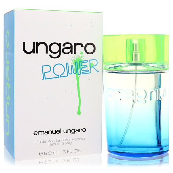 Ungaro Power by Ungaro Eau De Toilette Spray 3 oz (Men)